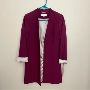 Combined Sale: Two Piece Purple Suit Set